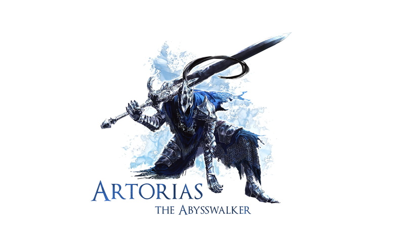 Artorias, 1080P, white background, video games, Dark Souls