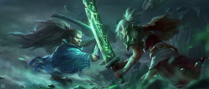 League Of Legends, 1080P, Yasuo (League Of Legends), Riven (League Of Legends), Video Game