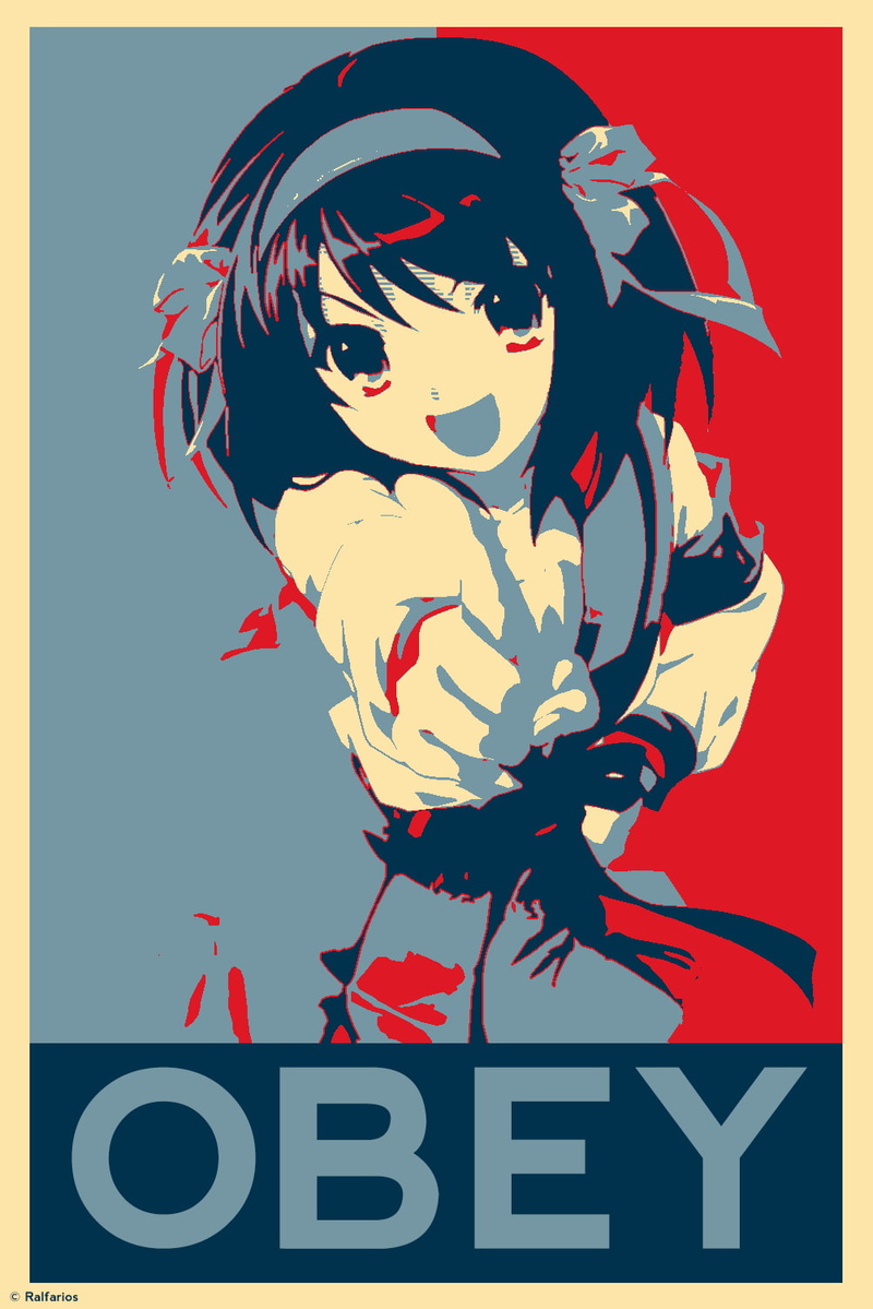 The Melancholy of Haruhi Suzumiya, sign, emotion, people, anime girls, propaganda, communication, text, adult, cartoon, Suzumiya Haruhi, nature, human face