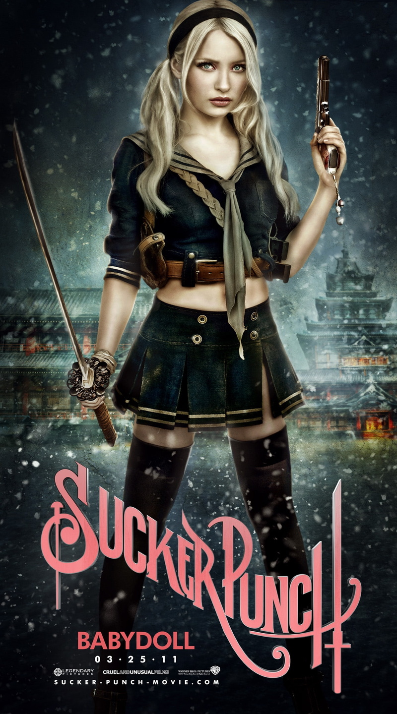 hd, baby, doll, punch, browning, sucker, movie, sucker punch, posters, Emily Browning, emily, art, x, entertainment, movies, 1080P