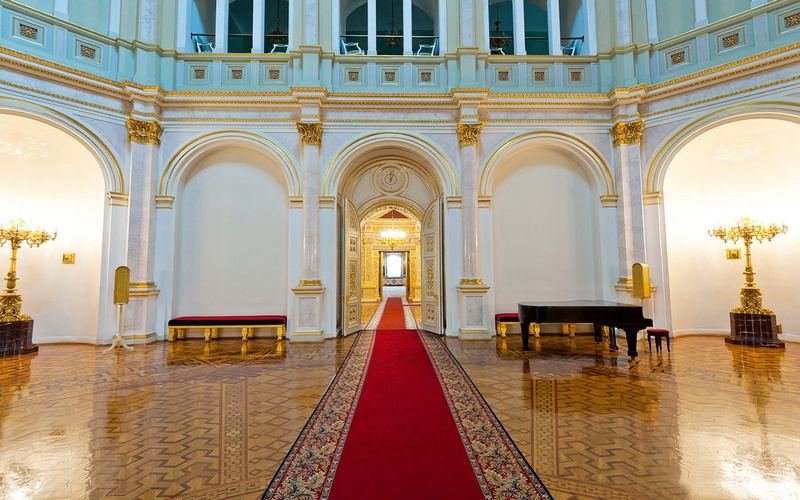 palace, grand, view, inside, kremlin, 2K
