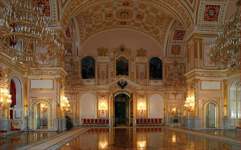 kremlin, alexander, palace, russia, hall, 2K, moscow