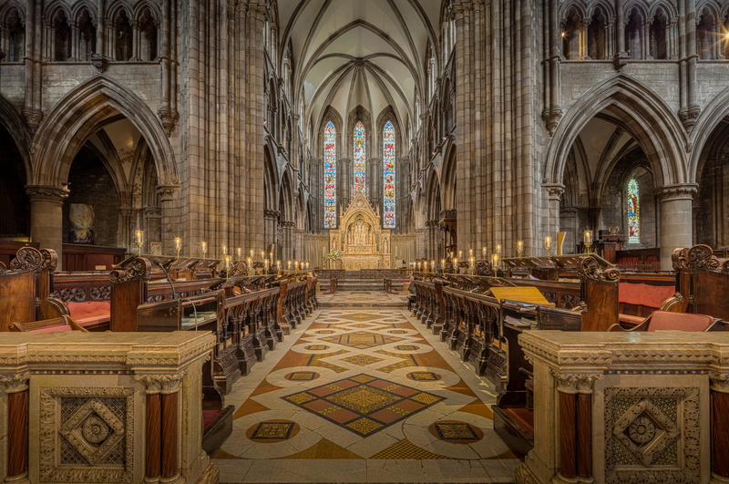 religion, travel destinations, choir, ornate, historic, belief, quire, old, place of worship, architecture, altar, spirituality, edinburgh, church, holy