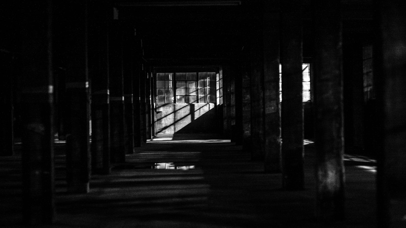 absence, united states, colonnade, shadow, building, arcade, housing, 4K, empty, abandoned building, tunnel, architecture, nashville, light, opening, indoors