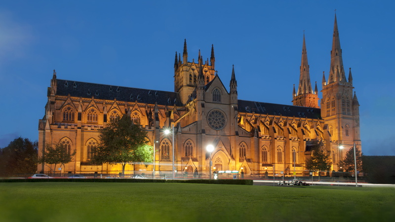 australia, the past, building exterior, catholic, south, christ, no people, 4K, nature, history, tower, jesus, religious, wales, new, nsw, built structure