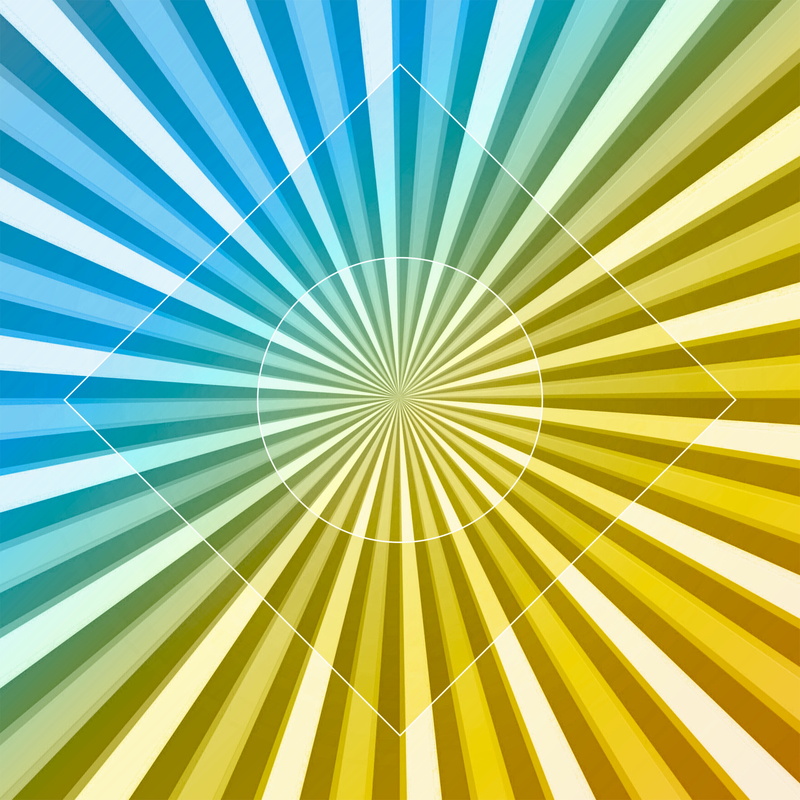 decorative, illustration, full frame, rectangle, vibrant color, space, creativity, form, museum, digital, yellow, shape, exhibition, decoration, light beam