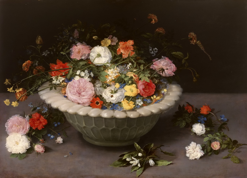 the Golden age, flowers, bouquet, 2K, no people, flower arrangement, painting, bunch of flowers, multi colored, assorted, vase, fragility, freshness, indoors
