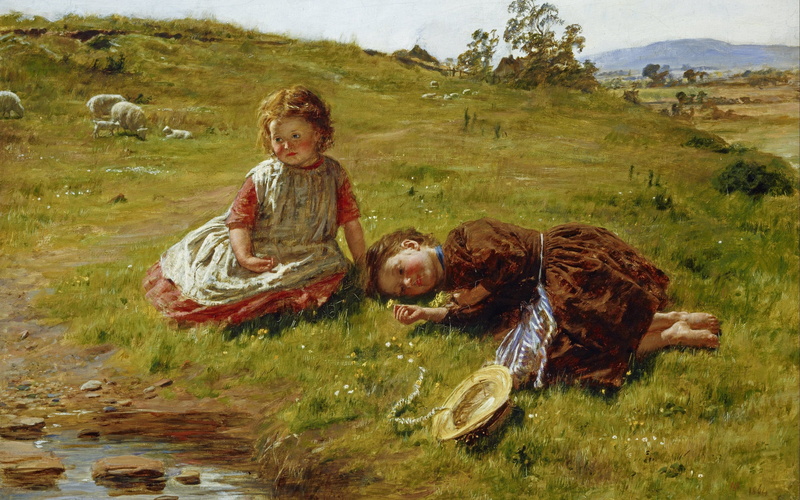 4K, The national gallery of Scotland, Scottish National Gallery, oil on canvas, Scottish landscape and marine painter, Spring, William McTaggart, Scottish painter