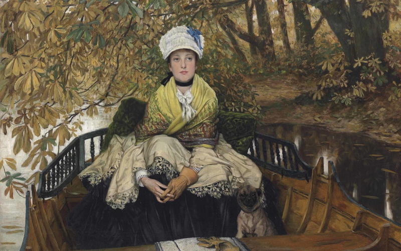 Jacques Joseph Tissot, Jacques-Joseph Tissot, French artist, Waiting, James Tissot, 2K, French painter