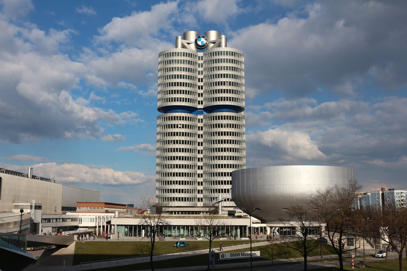 office building exterior, apartment, day, building exterior, office, no people, industry, modern, germany, outdoors, munich, Munich, headquarters, sky