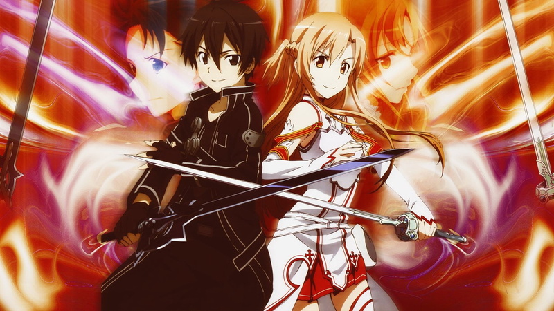 close-up, wallapaper, art and craft, day, mask - disguise, indoors, still life, aggression, representation, mask, Sword, Sword Art Online, Kirigaya Kazuto