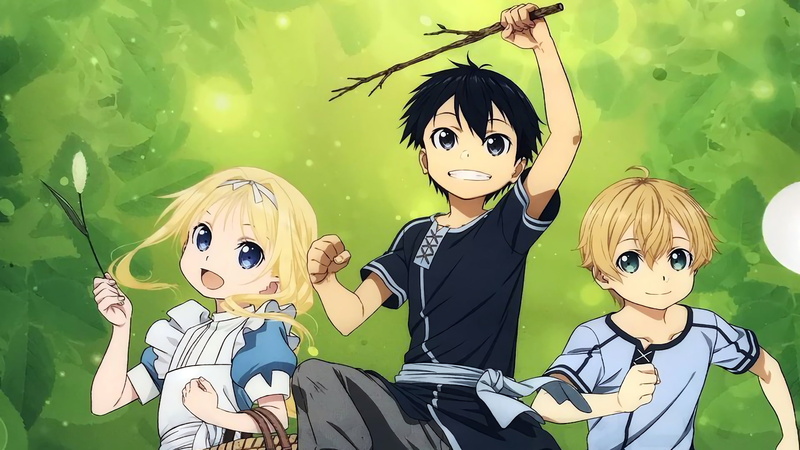 Eugeo (Sword Art Online), Kirito (Sword Art Online), Sword Art Online: Alicization, Kazuto Kirigaya, 1080P, Sword Art Online, Alice Zuberg
