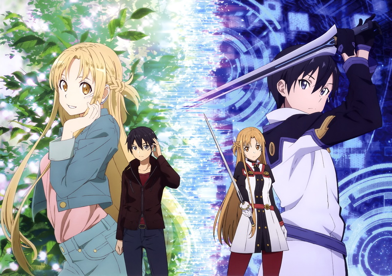 2K, Asuna Yuuki, Yuna Shigemura, Sword Art Online, Sword Art Online Movie: Ordinal Scale