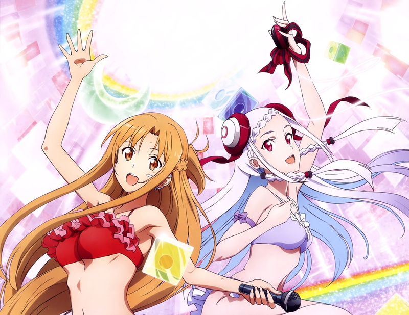 representation, art and craft, costume, lifestyles, multi colored, low angle view, women, close-up, creativity, female likeness, Yuna (Sword Art Online)