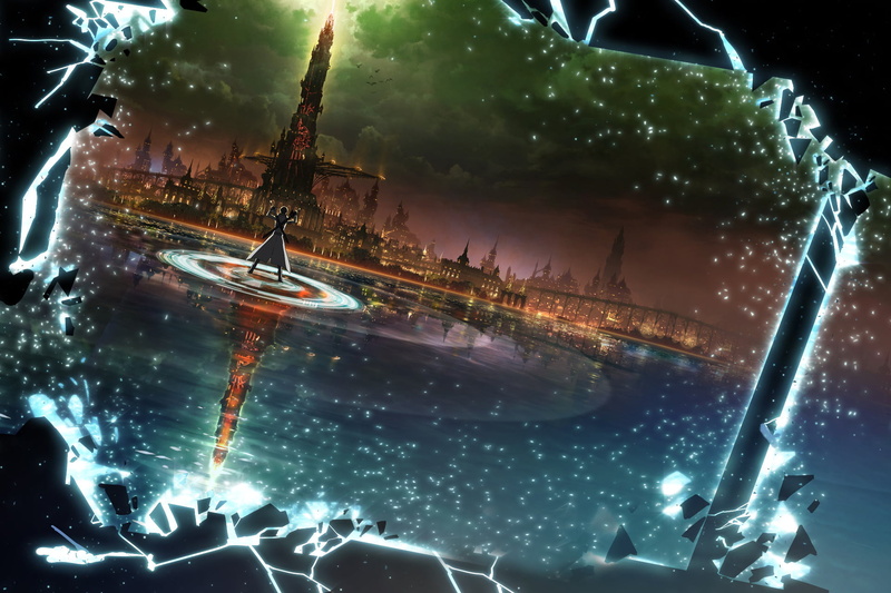 city, built structure, travel, architecture, window, 1080P, water, fun, Kirito (Sword Art Online), sky, Kazuto Kirigaya, glass - material, outdoors, Sword Art Online Ordinal Scale