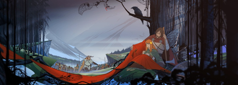2K, Viking, warrior, Fighting, Tactical, fantasy, Saga, Strategy, rpg, 2700x972 px, Banner, adventure