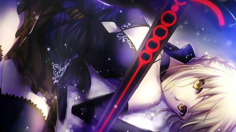 creativity, celebration, indoors, still life, high angle view, Saber Alter, close-up, Fate Series, nature, 1080P, art and craft, illuminated, night, representation