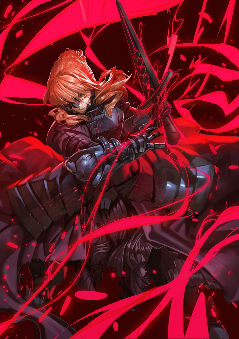 adult, men, armor, 4K, nightlife, child, blonde, Anime, human body part, performance, human hair, saber alter, red, hairstyle, technology, occupation