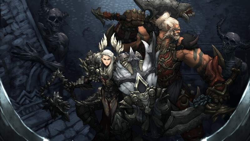 Diablo III: Reaper Of Souls, Diablo, Barbarian (Diablo III), 1080P, Crusader (Diablo III)