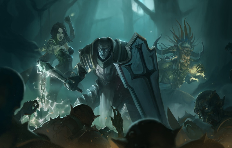 Witch Doctor (Diablo III), Crusader (Diablo III), Diablo III: Reaper Of Souls, Demon Hunter (Diablo III), 1080P, Diablo