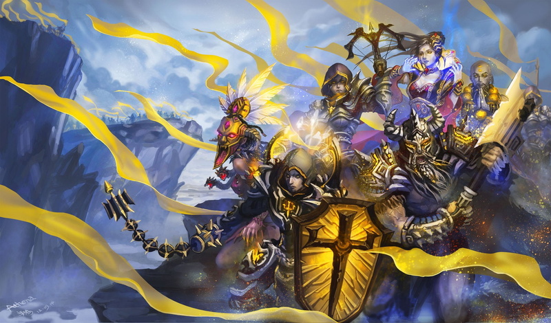 Witch Doctor (Diablo III), Diablo, Barbarian (Diablo III), Demon Hunter (Diablo III), Wizard (Diablo III), Monk (Diablo III), 1080P, Crusader (Diablo III)