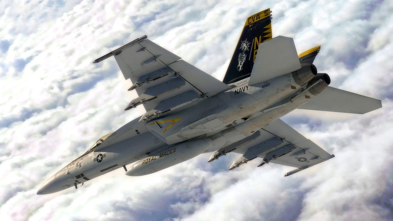 cairrer, aircraft planes, f-18, hornet, super hornet, 1080P, royal maces, super, cairrer launch, f
