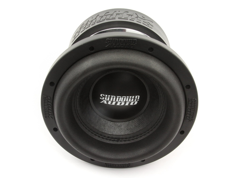 car audio subwoofer, studio shot, sundown audio, text, arts culture and entertainment, sundown audio car audio, car audio, equipment, black color, indoors