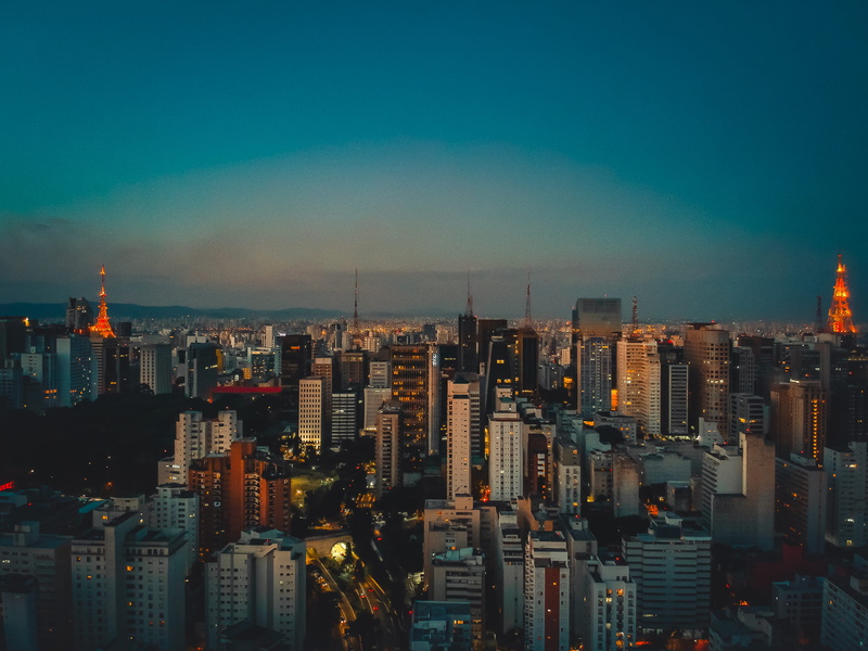 spire, built structure, djispark, cityscape, dji, tall - high, saopaulo, crowded, spark, crowd, landscape, residential district, architecture, drone, sky