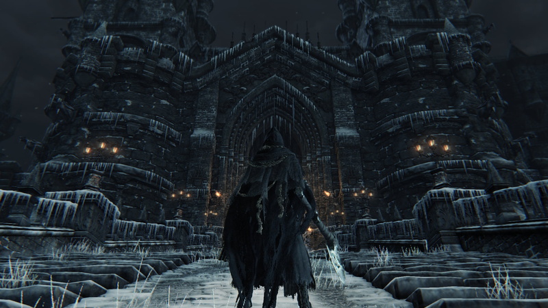 place of worship, belief, people, walking, rear view, architecture, Cainhurst Castle, illuminated, s, religion, video games, 1080P, real people