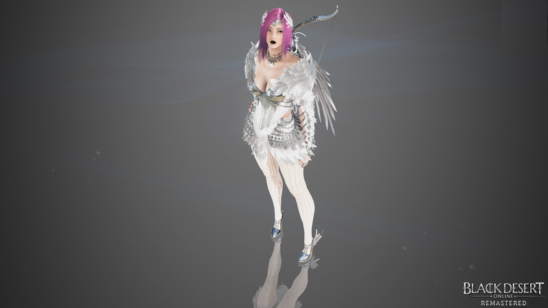 black, Girl Band, arrows, grey, punk, Chara, feathers, dark, black desert online, choker, black lipstick, punks, heterochromia, eyes, 4K, wings, Black Desert