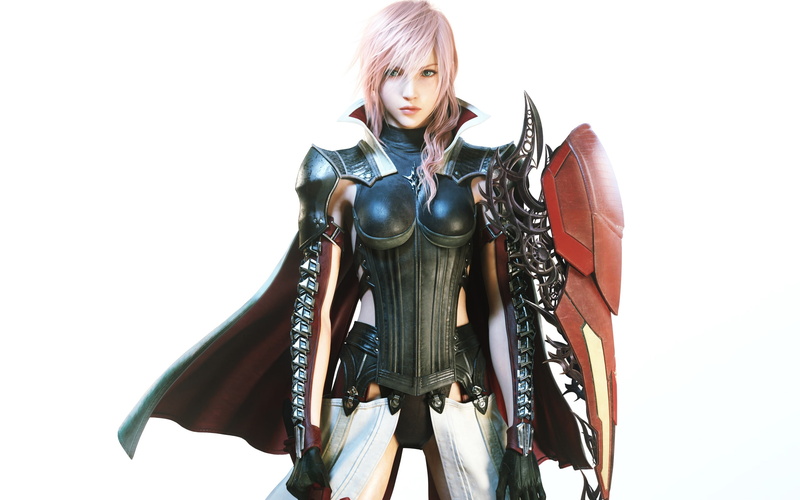 2K, Girl, Returns, Lightning, xiii, Final, Fantasy, Warrior
