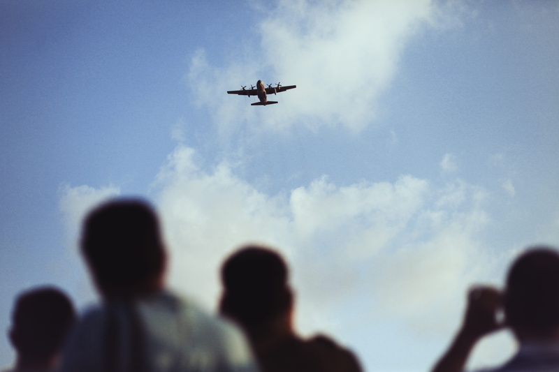 people, cloud - sky, aircraft, travel, looking, aerospace industry, airplane, on the move, outdoors, nature, flying, old plane, air vehicle, watching, sky