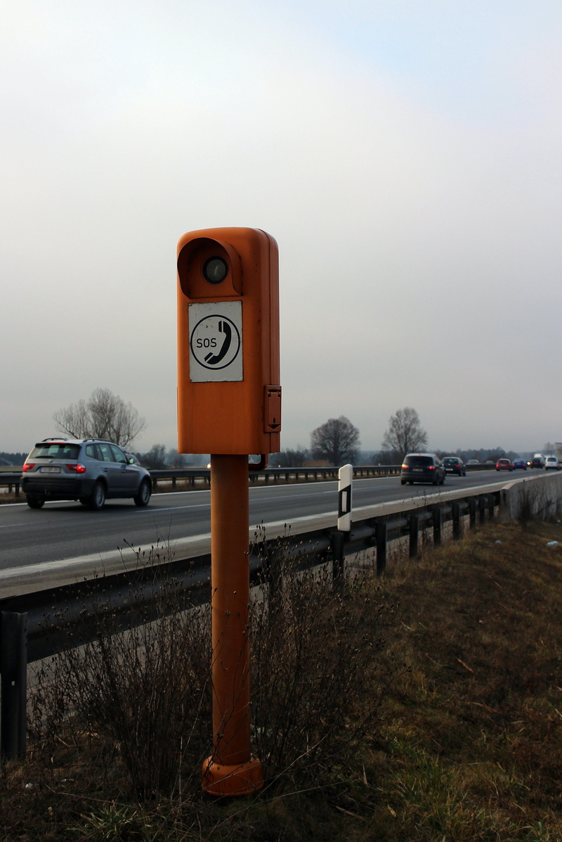 emergency telephone, emergency, no people, architecture, vehicles, sign, traffic, automotive, auto, day, sos, nature, sky, plant, warning, breakdown, transportation