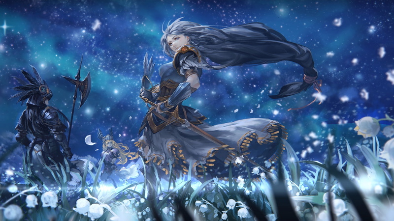 Valkyrie Profile, Silmeria Valkyrie, Lenneth Valkyrie, Hrist Valkyrie, 1080P, Anime