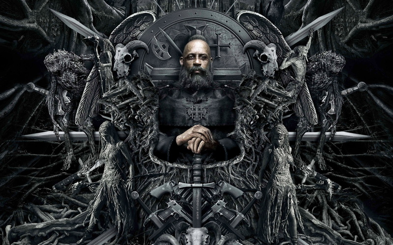 male likeness, old, close-up, representation, day, architecture, craft, creativity, Vin Diesel, abandoned, human representation, plant, sculpture, The Last Witch Hunter