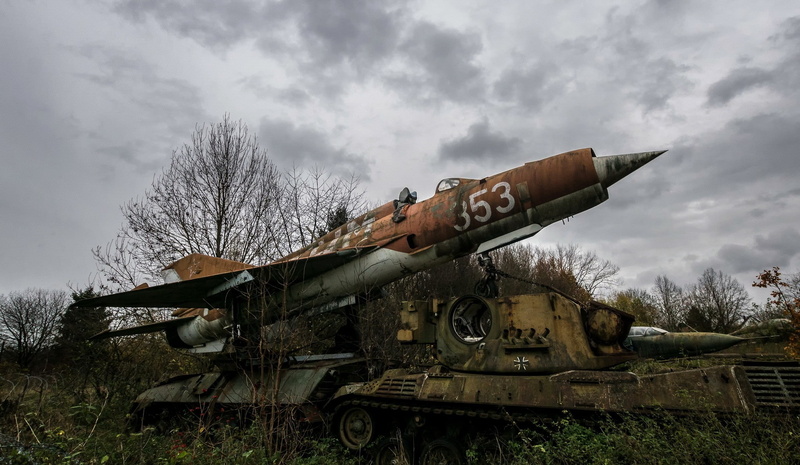 vehicle, wreck, MiG-21, 1080P