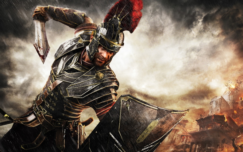 Microsoft game studios, anger, adult, sports helmet, limb, activity, outdoors, men, human arm, aggression, people, success, headwear, Ryse son of rome
