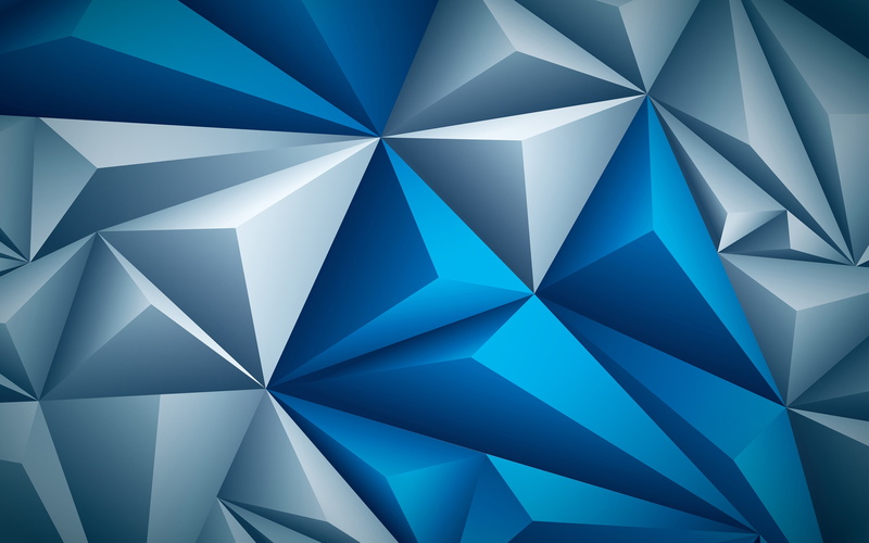 low poly, abstract, 4K