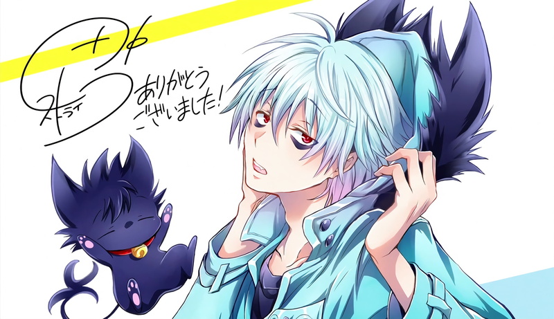 1080P, Turquise Hair, anime boys, anime, red eyes, turquise