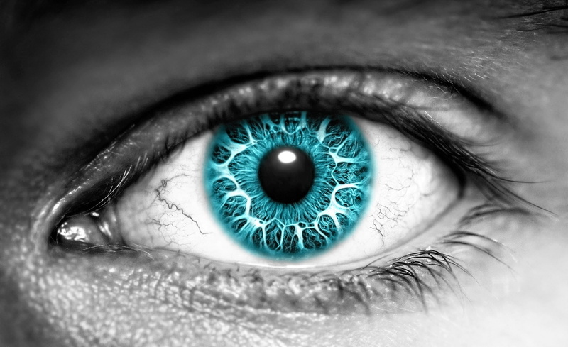 1080P, extreme close-up, k, close-up, human face, indoors, teenager, eyesight, turquise, body part, adult, eyeball, sensory perception, eye, blue eyes