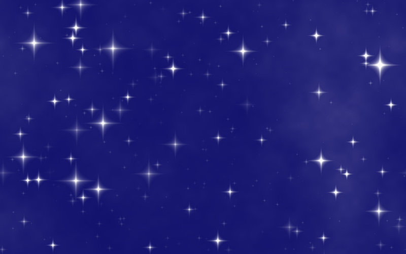 hd, night, illustration, sky, blue, stary, 2K, abstract