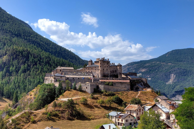 nature and landscapes, castle, old, historic, niebo, zamek, stary, 1080P, gory