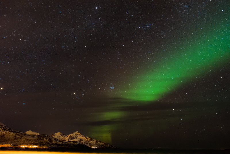 nebula, outer space, time, mesa, green, astronomy, majestic, snow, milky way, starry sky, sky, stary, natural phenomenon, scenics - nature, 5K, star, igloo