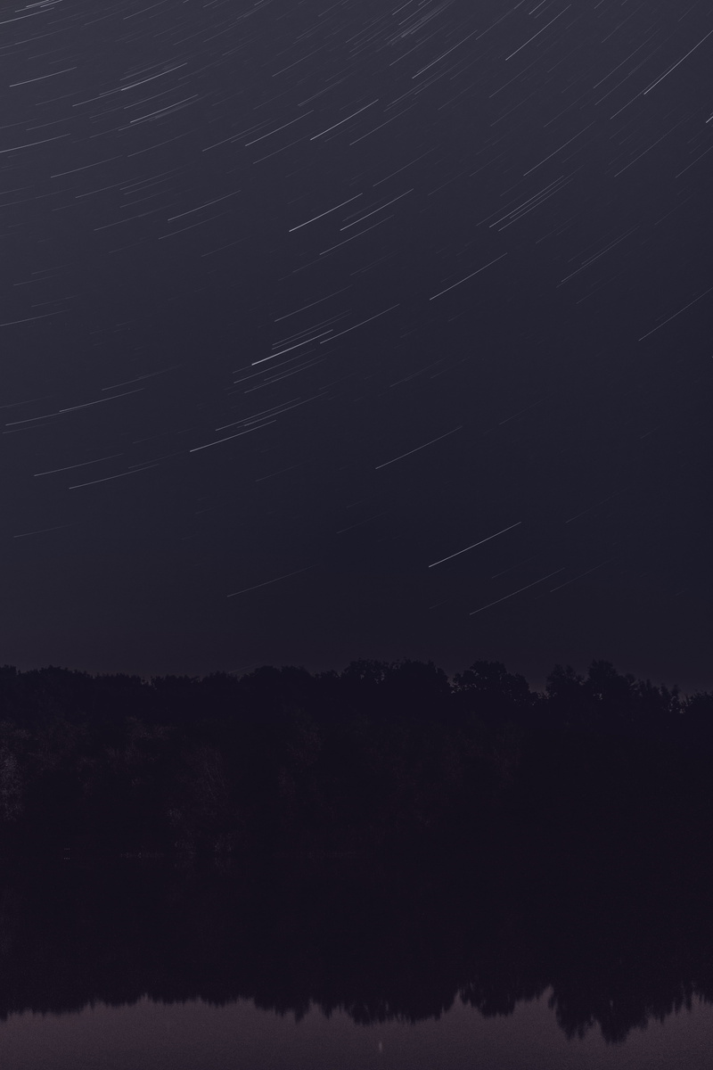 silhouette, nature, blur, landscape, space, star trail, astronomy, astrophotography, untitled, idyllic, beauty in nature, night sky, no people, night, 5K