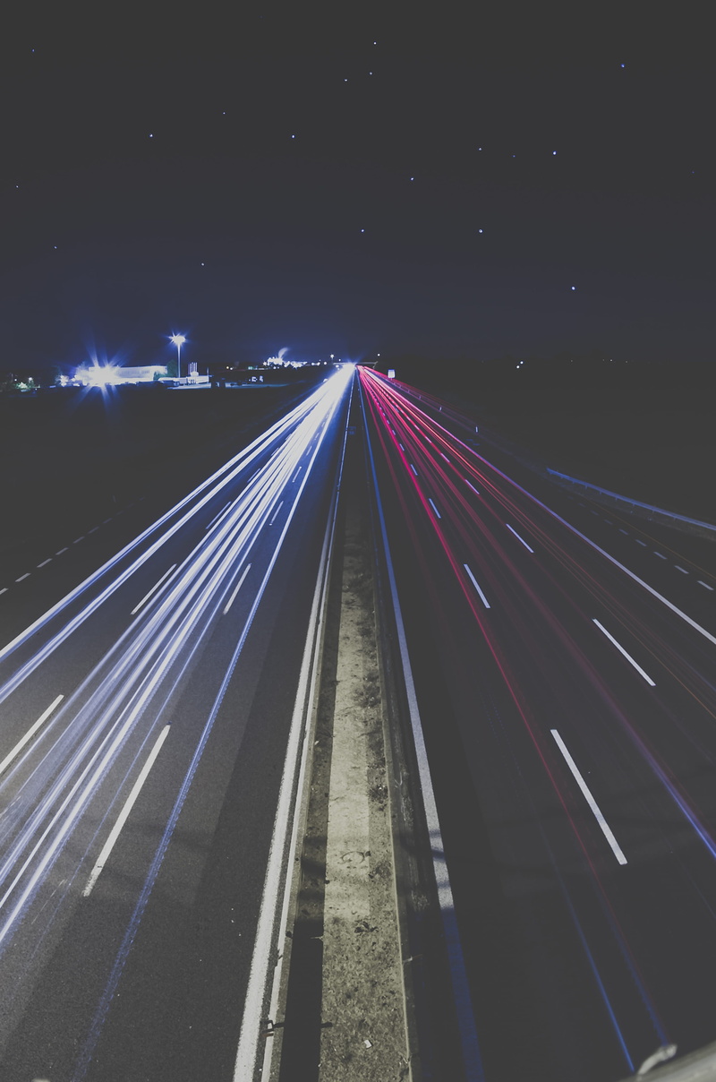the way forward, sky, starlapse, illuminated, outdoors, architecture, direction, strada provinciale 62, lightpainting, no people, road, street, stars, paint