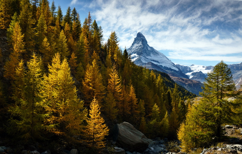 Findeln, Canton of Valais, 5K, Switzerland
