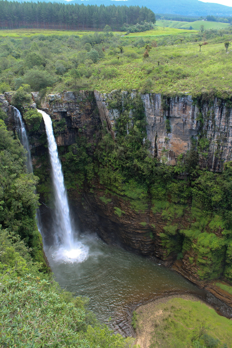 africa, long exposure, travel destinations, tree, waterfall, scenery, white, plant, brown, sightseeing, non-urban scene, scenics - nature, tourist, destination