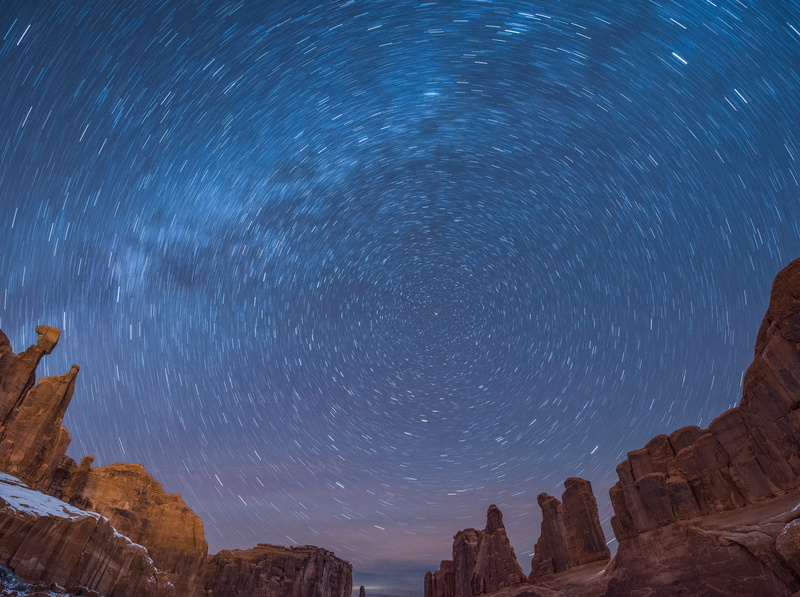 tranquility, Nature, startrails, milky way, Photography, galaxy, Snow, tranquil scene, traveltheworld, moab, unitedstates, national, Scenery, space, Trails