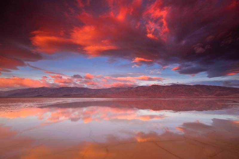 2K, Death Valley National Park, Clouds, Sunrise