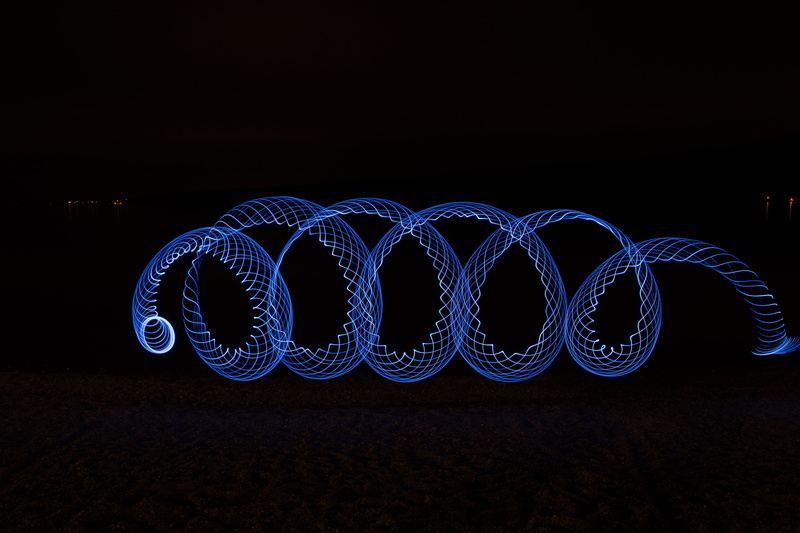 black Color, 5K, light - natural phenomenon, spiral, illuminated, digitally Generated Image, lightpainting, blurred motion, helix, illustration, creativity
